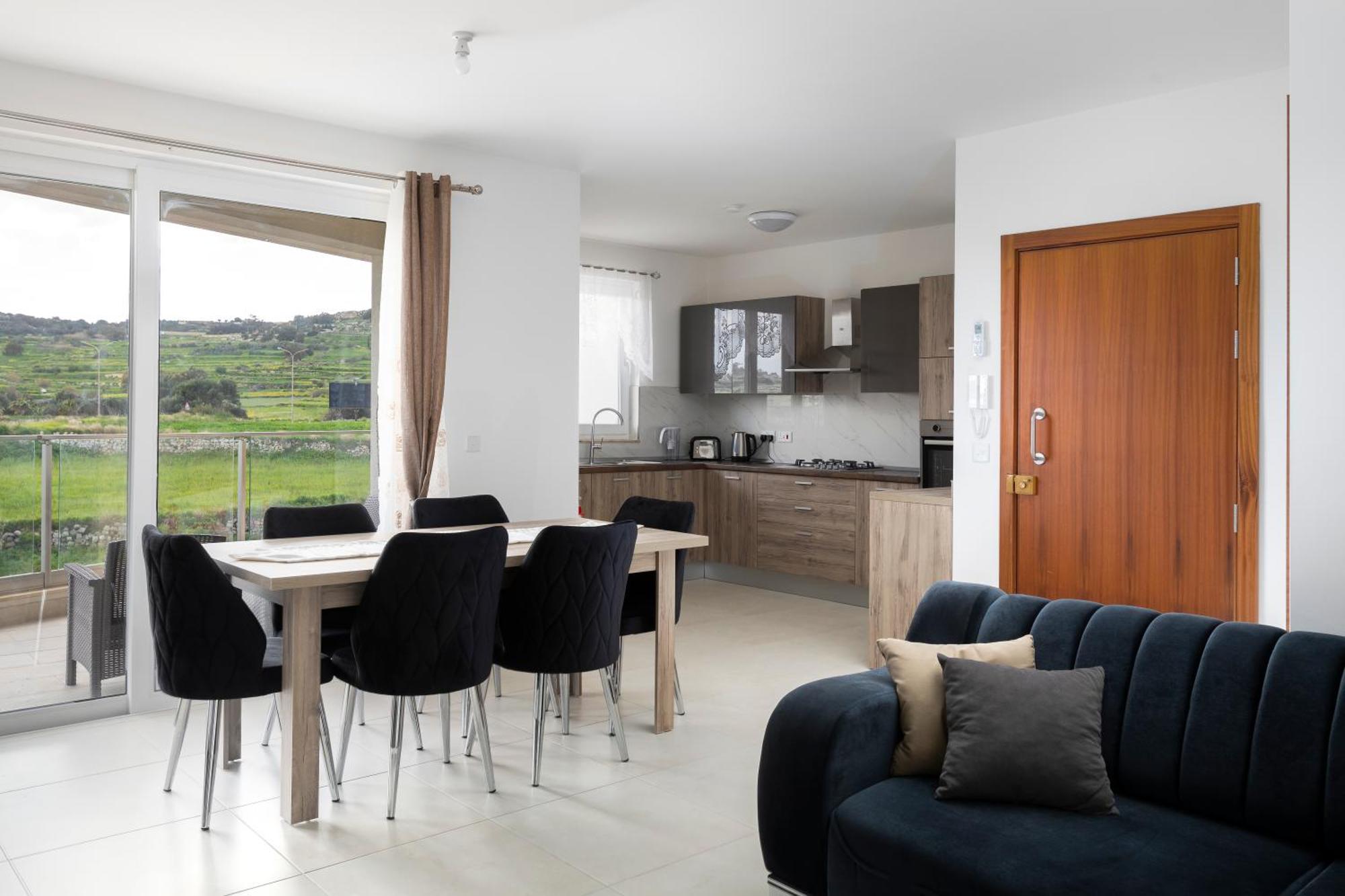 Modern & Spacious 2Br Apartment With Country Views - Close To Xemxija Bay Сент-Полс-Бей Экстерьер фото
