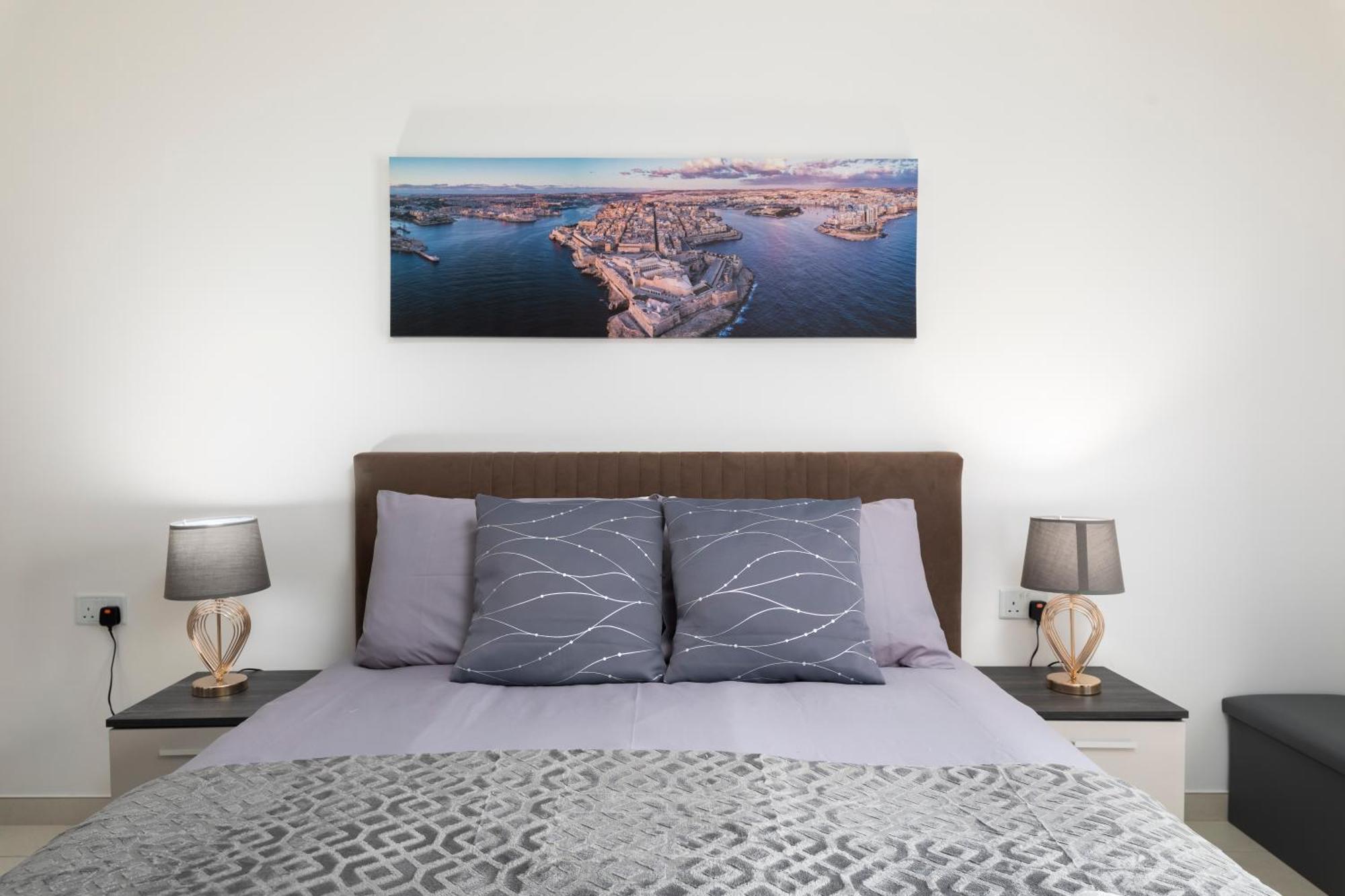 Modern & Spacious 2Br Apartment With Country Views - Close To Xemxija Bay Сент-Полс-Бей Экстерьер фото
