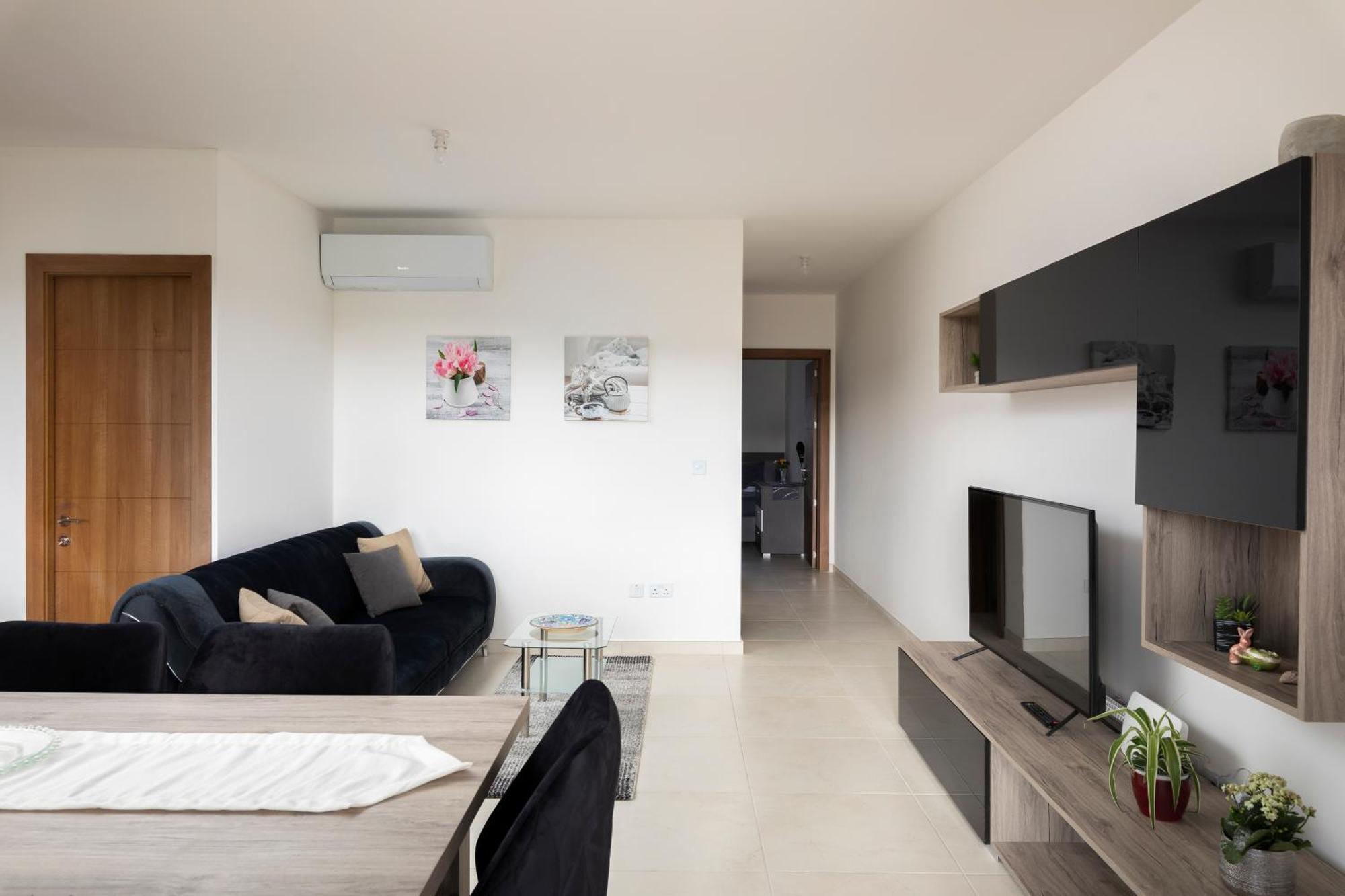Modern & Spacious 2Br Apartment With Country Views - Close To Xemxija Bay Сент-Полс-Бей Экстерьер фото