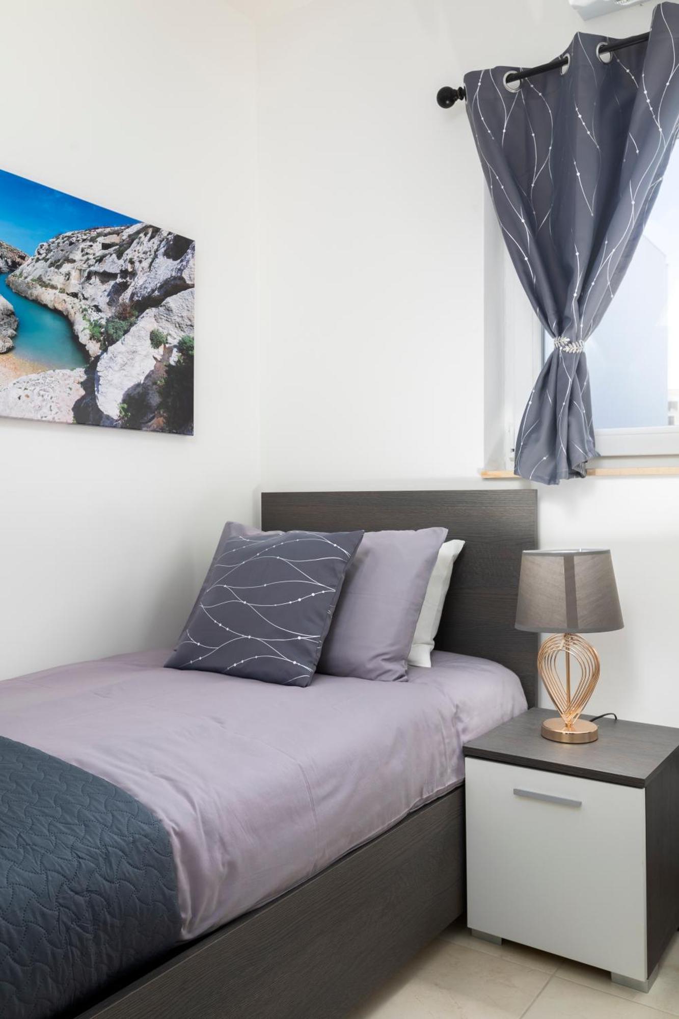 Modern & Spacious 2Br Apartment With Country Views - Close To Xemxija Bay Сент-Полс-Бей Экстерьер фото